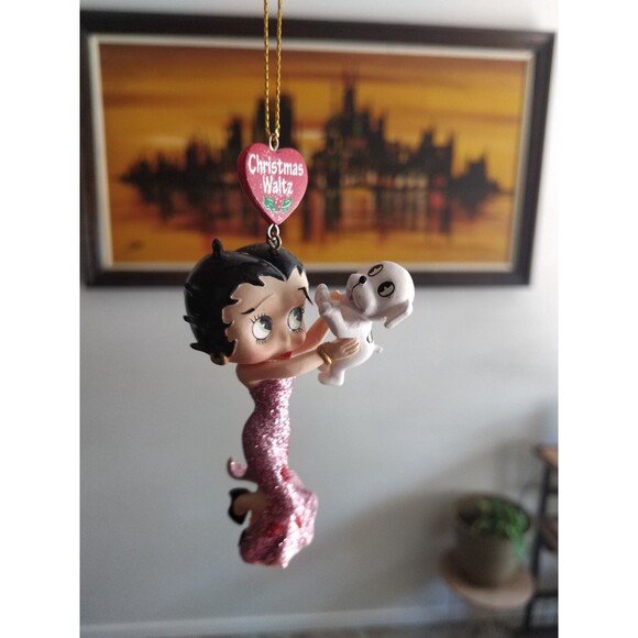 Danbury Mint Other - Danbury Mint The Betty Boop Glitter Ornaments ~4" 2011 ~ Christmas Waltz